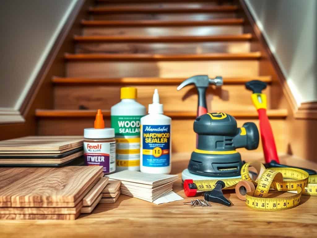 DIY tools for stair treads and risers enhancement