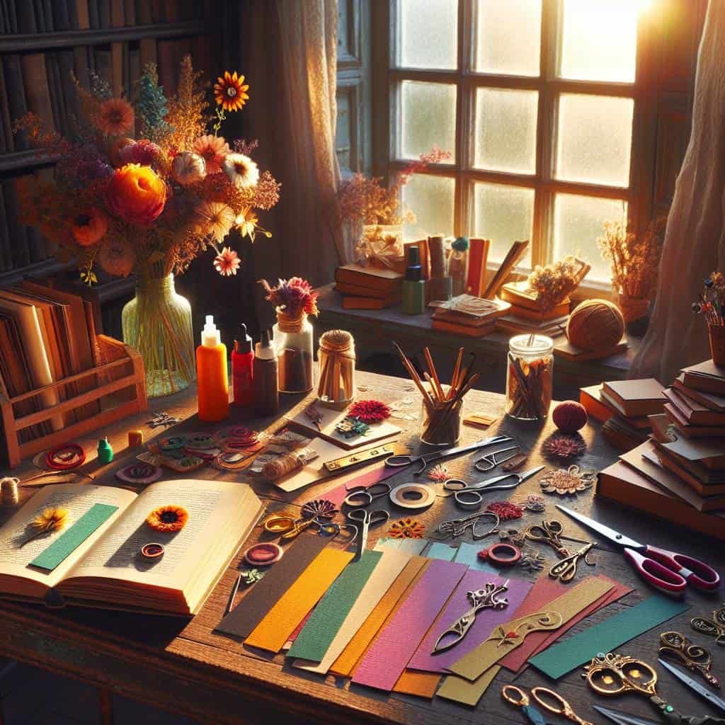 A guide to making DIY bookmarks.