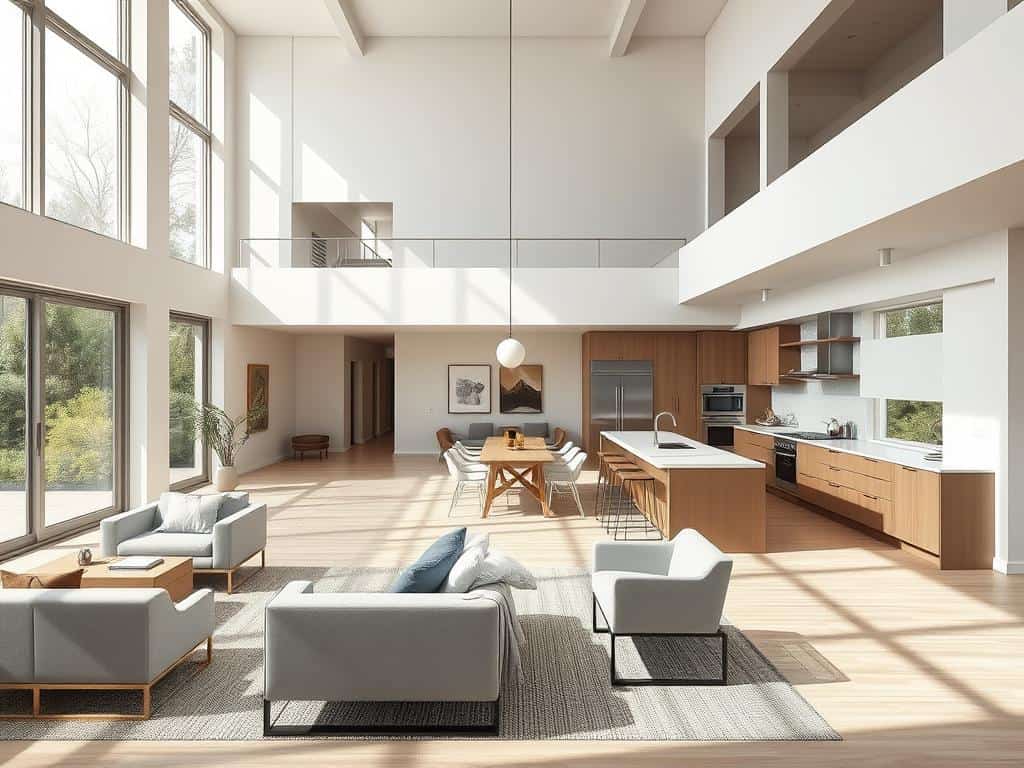 functional open floor plan ideas