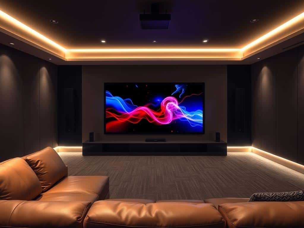 high-quality display technology in home theater