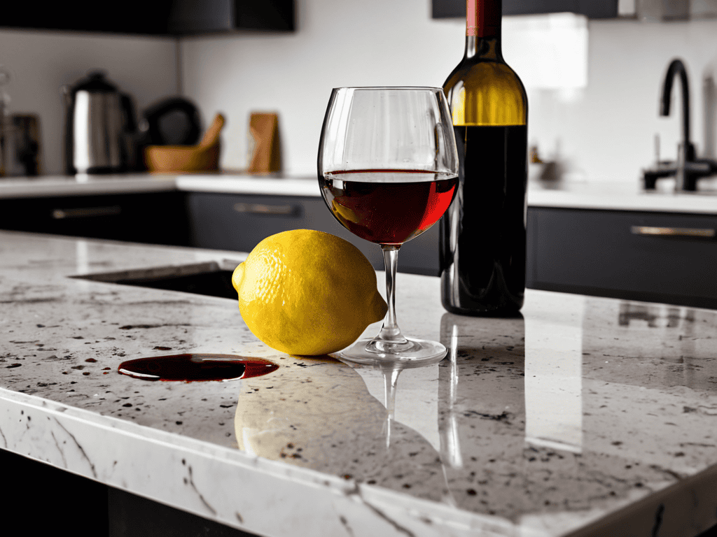 Quartz Countertops in kitchen setting