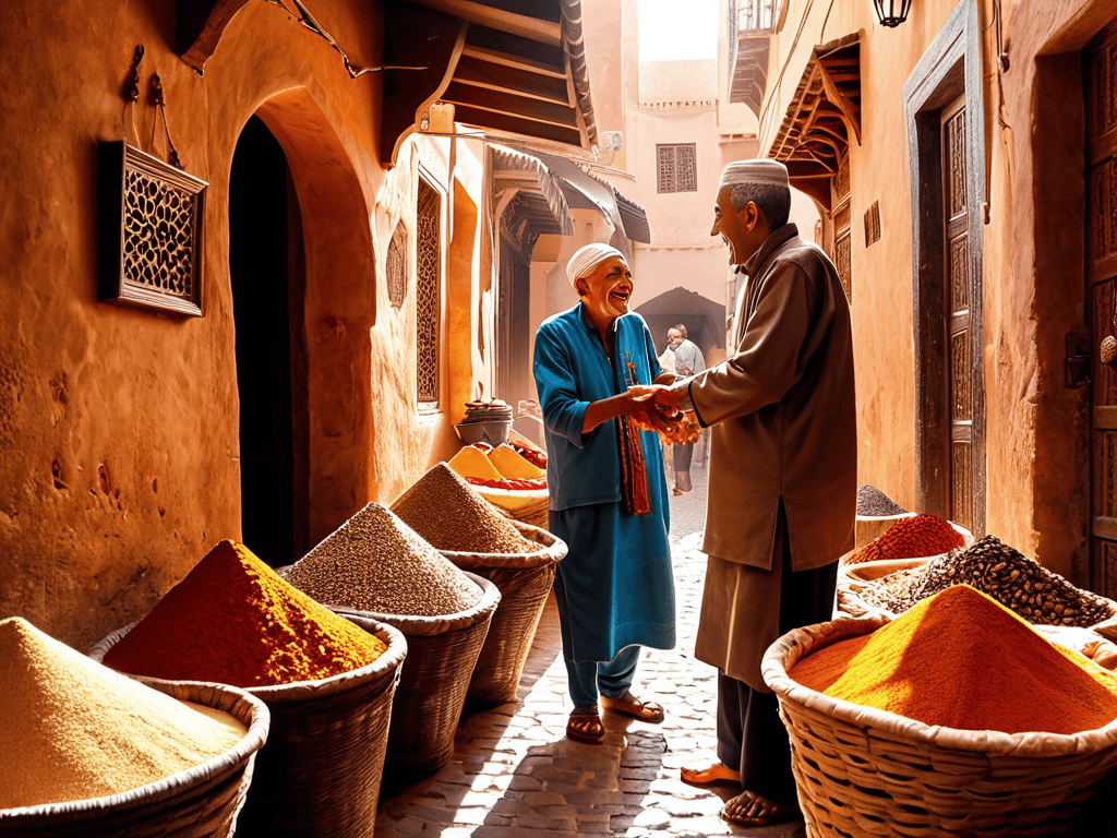 The Art of the Deal: How to Haggle in Marrakech Souks Like a Local 11 Weaving Together the Art of Haggling