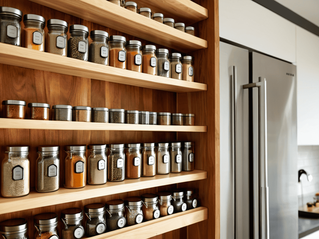 Elevating Kitchens With Diy Spice Rack