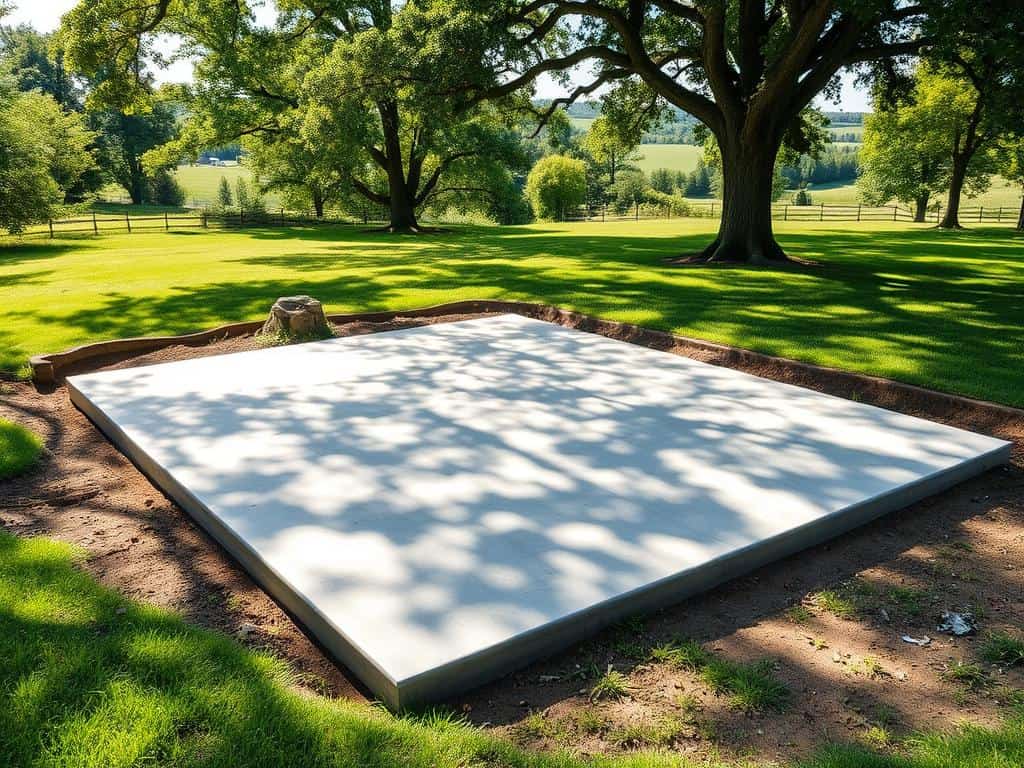 shed foundation