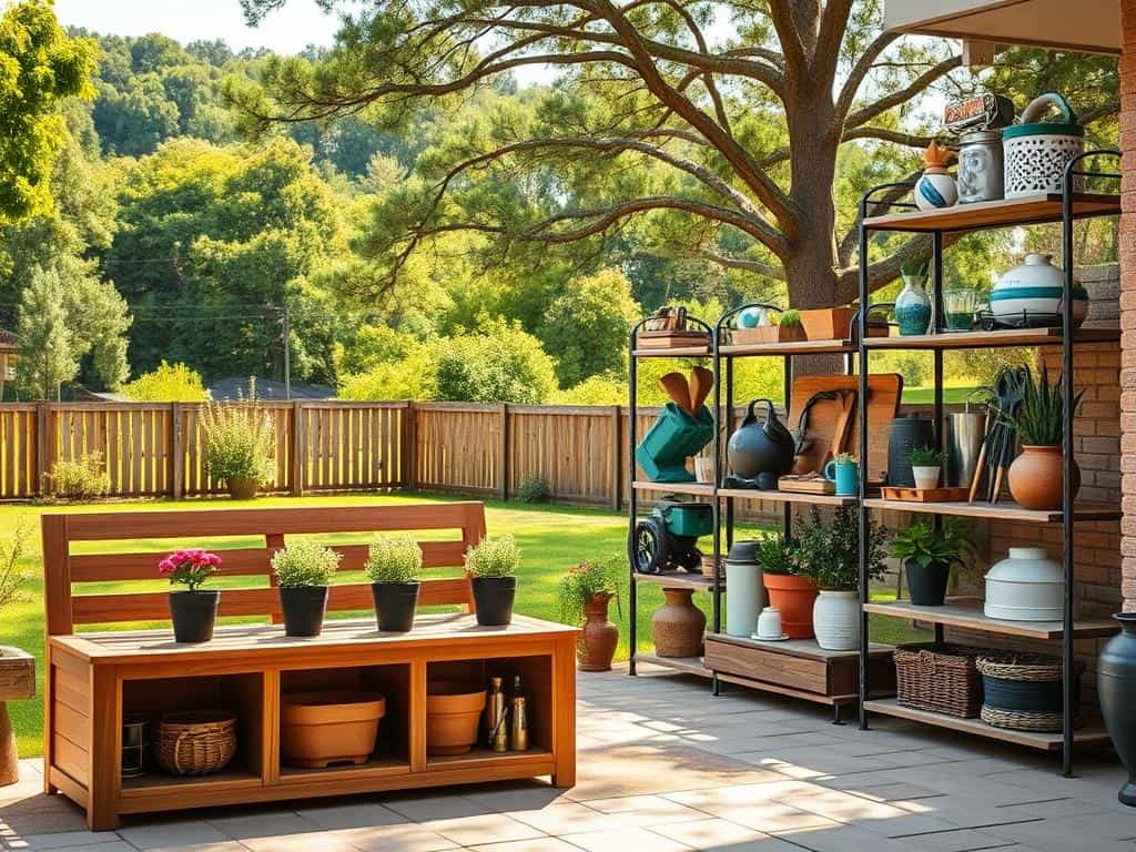 outdoor storage hacks