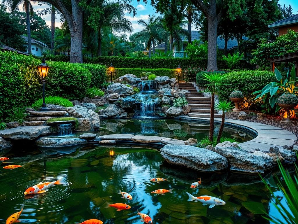 types of water features in backyard landscaping