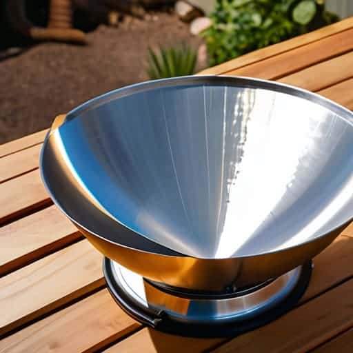 From Sunlight to Sustenance solar cooker.