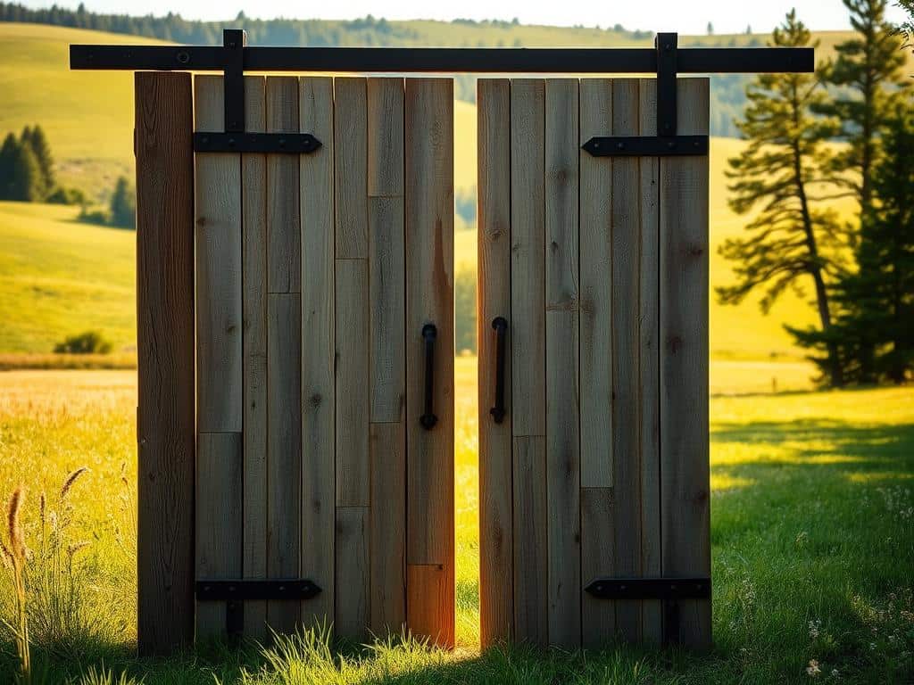 rustic style barn door