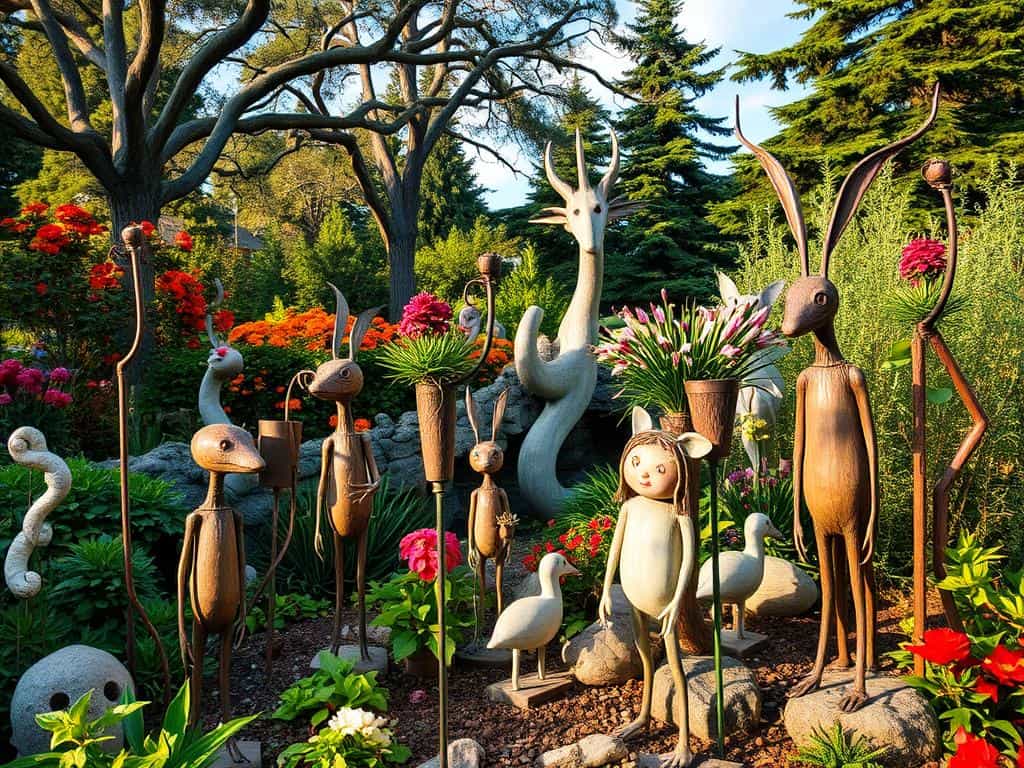 Unique Garden Sculptures That Make a Statement!