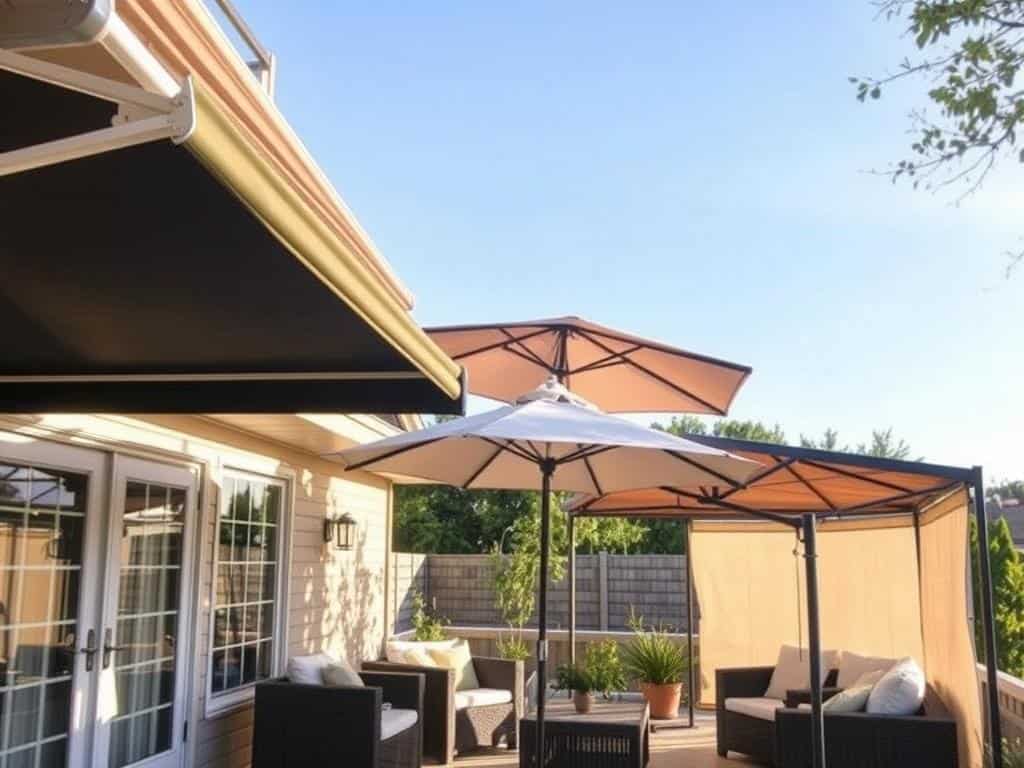 temporary shade options for your patio