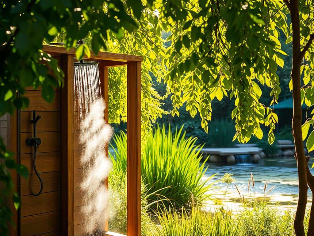 Benefits of outdoor showers