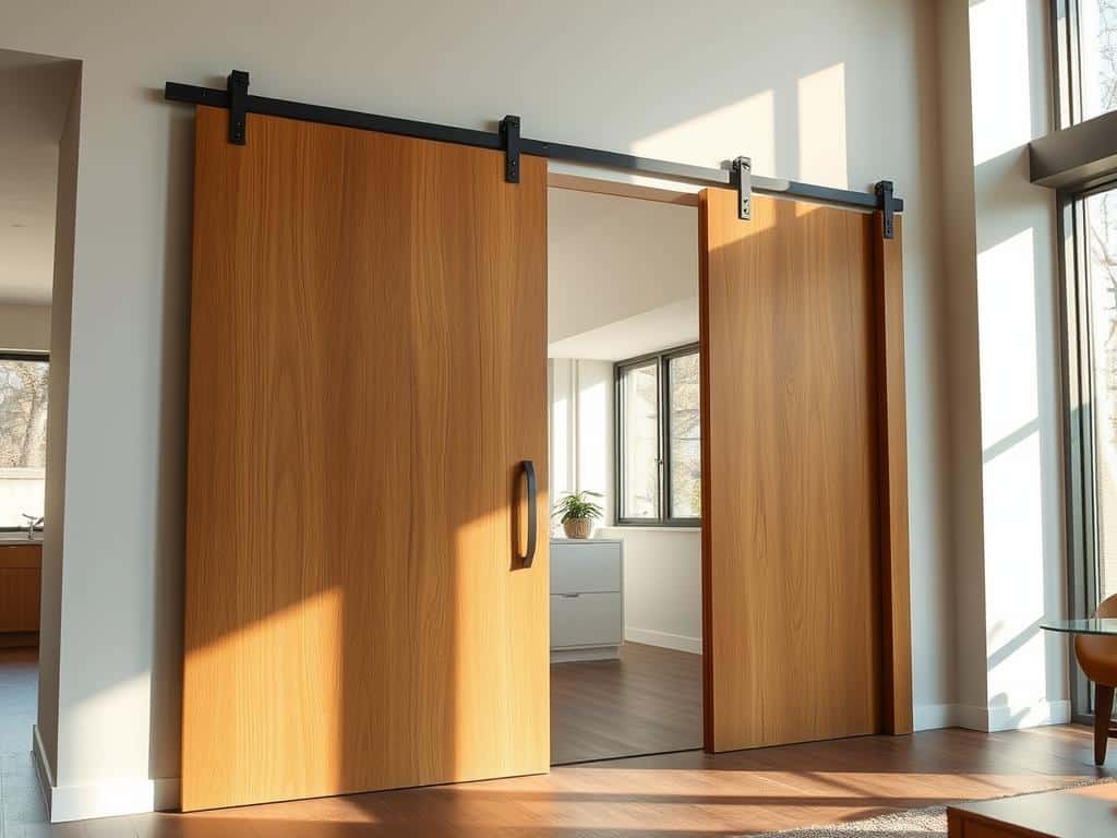 DIY Sliding Doors
