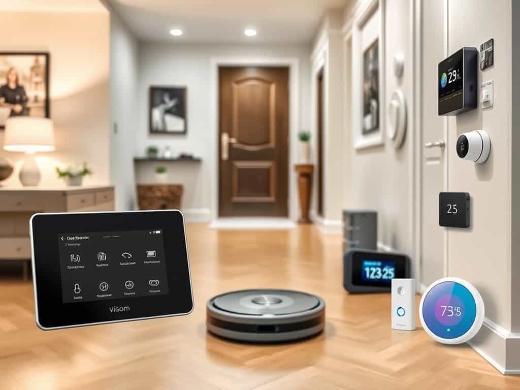 Smart devices for home security and automation